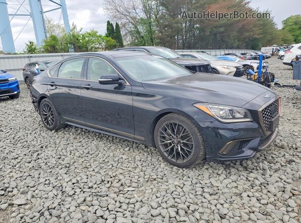 KMTFN4JE4LU331272 2020 GENESIS G80 Black Przód prawy