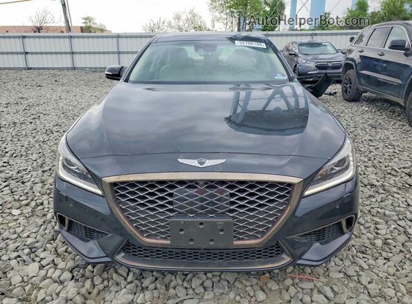 KMTFN4JE4LU331272 2020 GENESIS G80 Black Widok z przodu
