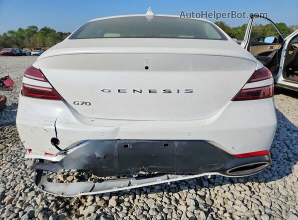 KMTG24SC1TU169076 2026 GENESIS G70 White Вид ззаду