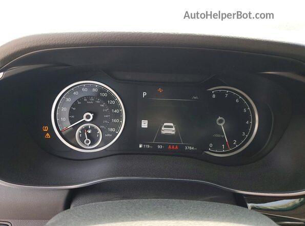 KMTG24SC4TU159786 2026 GENESIS G70 Серый Вид щитка приборов