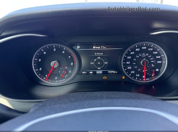 KMTG34LE6LU053532 2020 GENESIS G70 Gray Vista frontal