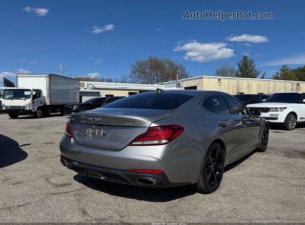 KMTG34LE6LU053532 2020 GENESIS G70 Gray Trasero derecho