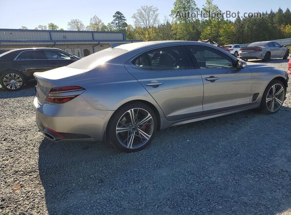 KMTG34SC8SU147409 2025 GENESIS G70 Gray Հետևի աջ