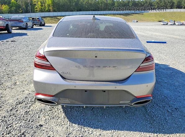 KMTG34SC8SU147409 2025 GENESIS G70 Gray Հետևի տեսք