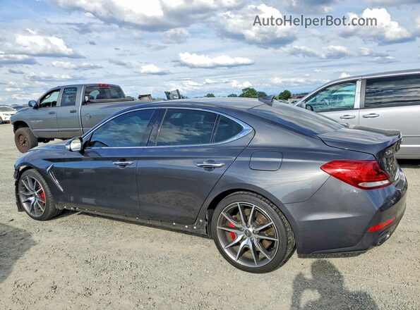 KMTG54LE2KU019774 2019 GENESIS G70 Серый Задняя левая четверть