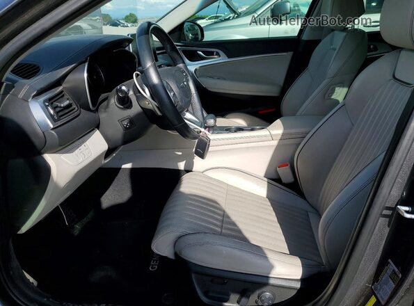 KMTG54LE2KU019774 2019 GENESIS G70 Серый Вид салона спереди