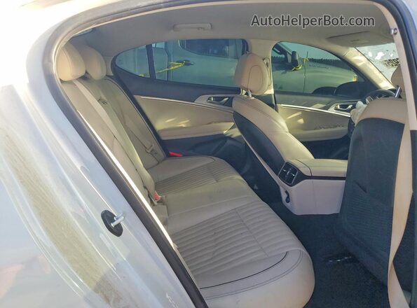 KMTG54LE5KU024127 2019 GENESIS G70 Gray Vista de los asientos traseros