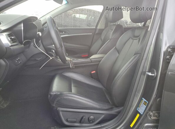 KMTG64LA0LU056446 2020 GENESIS G70 Gray Vista interior delantera