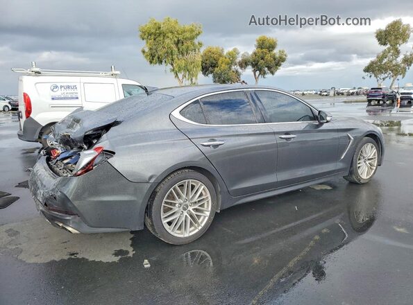 KMTG64LA0LU056446 2020 GENESIS G70 Gray Trasero derecho