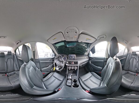 KMTG64LA0LU056446 2020 GENESIS G70 Gray Vista de la etiqueta del VIN