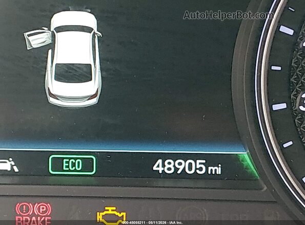 KMTG64LA8LU046599 2020 GENESIS G70 Красный 