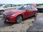 2020 Genesis G70 2.0t Awd Красный vin: KMTG64LA8LU046599