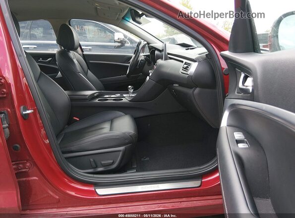 KMTG64LA8LU046599 2020 GENESIS G70 Красный Вид салона спереди