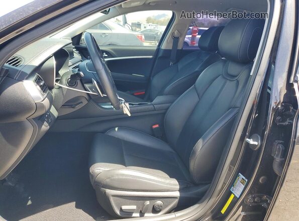 KMTG64LA9KU035237 2019 GENESIS G70 Черный Вид салона спереди