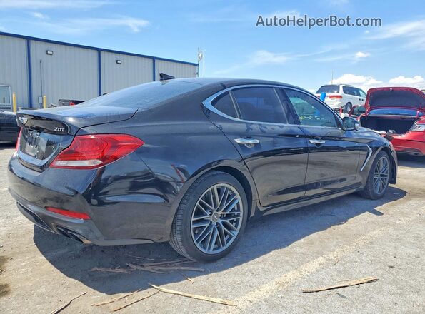 KMTG64LA9KU035237 2019 GENESIS G70 Черный Задняя правая четверть