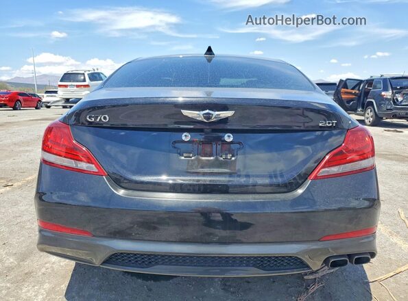 KMTG64LA9KU035237 2019 GENESIS G70 Черный Вид сзади