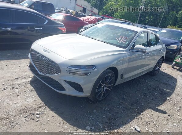 KMTG64SC4TU170131 2026 GENESIS G70 Серебряный Передняя левая четверть