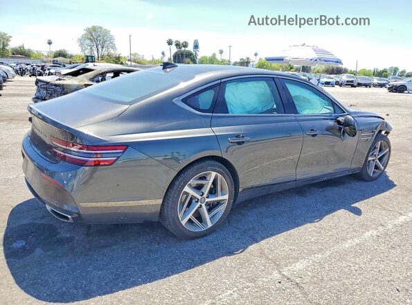 KMTGA4SC0RU242482 2024 GENESIS G80 Серый Задняя правая четверть