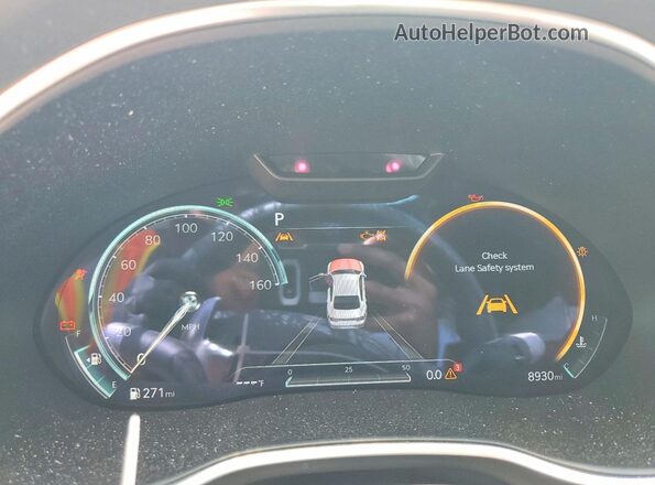 KMTGA4SC0RU242482 2024 GENESIS G80 Серый Вид щитка приборов