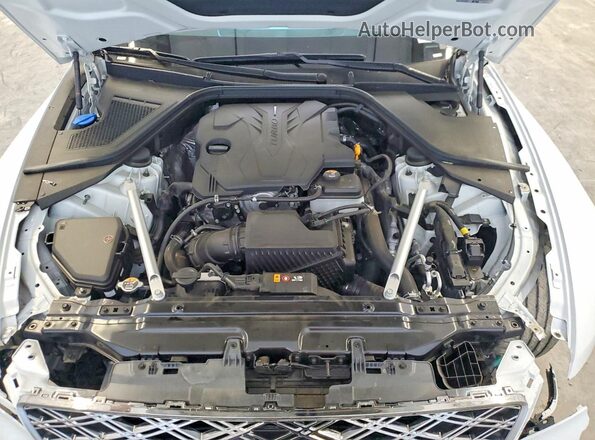 KMTGA4SC0TU326583 2026 GENESIS G80 White უკანა სალონის ხედი
