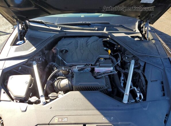 KMTGA4SC2RU221939 2024 GENESIS G80 Black Widok wnętrza z tyłu