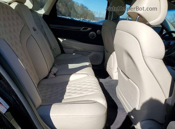 KMTGA4SC2RU221939 2024 GENESIS G80 Black Widok tylnych siedzeń