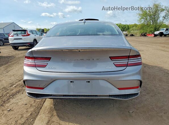 KMTGA4SC4SU267231 2025 GENESIS G80 Серый Вид сзади