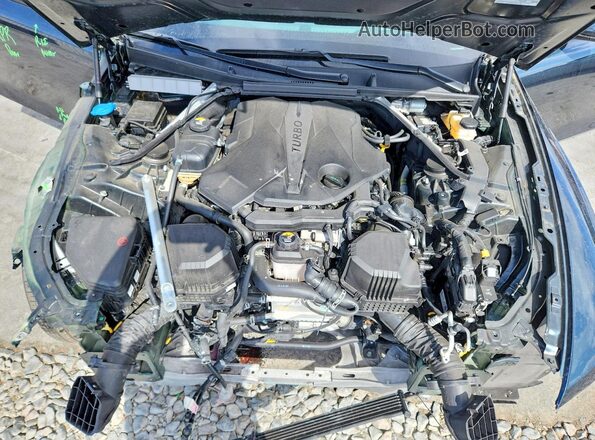 KMTGC4SD4MU085003 2021 GENESIS G80 Зеленый Вид задней части салона
