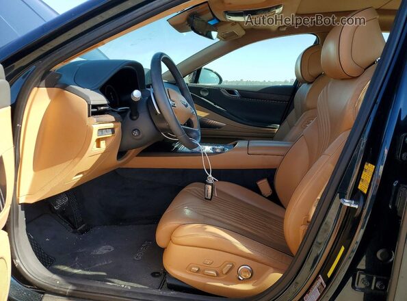 KMTGC4SD9MU048061 2021 GENESIS G80 Green Vista interior delantera