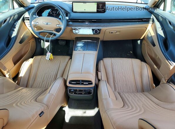 KMTGC4SD9MU048061 2021 GENESIS G80 Green Vista del salpicadero