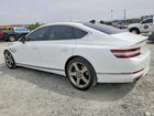 2021 Genesis G80 3.5t White vin: KMTGC4SDXMU047775