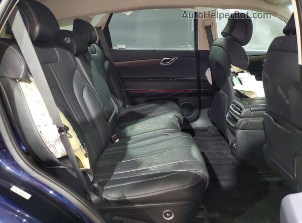 KMUHBDSB7RU177408 2024 GENESIS GV80 Blue Vista interior trasera
