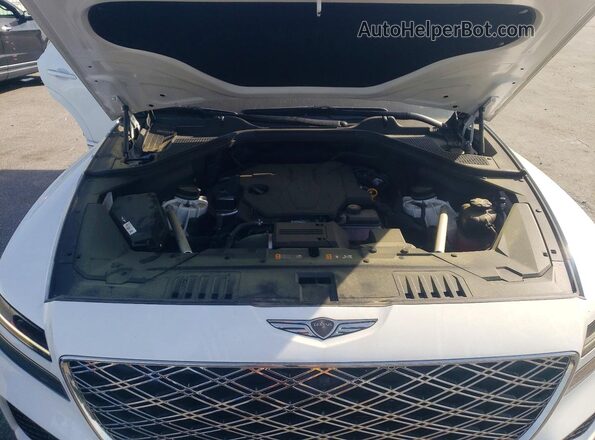 KMUHCESB5SU215355 2025 GENESIS GV80 White Widok komory silnika