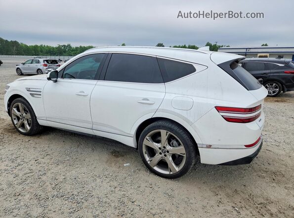 KMUHCESC0PU141553 2023 GENESIS GV80 White Հետևի ձախ