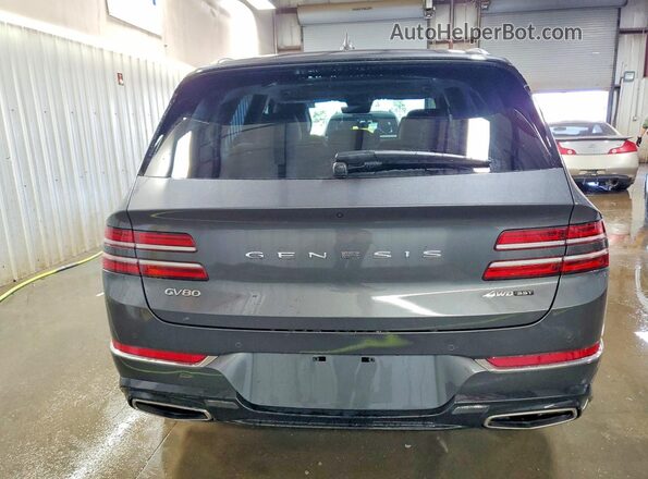 KMUHCESC4PU112640 2023 GENESIS GV80 Gray Widok z tyłu