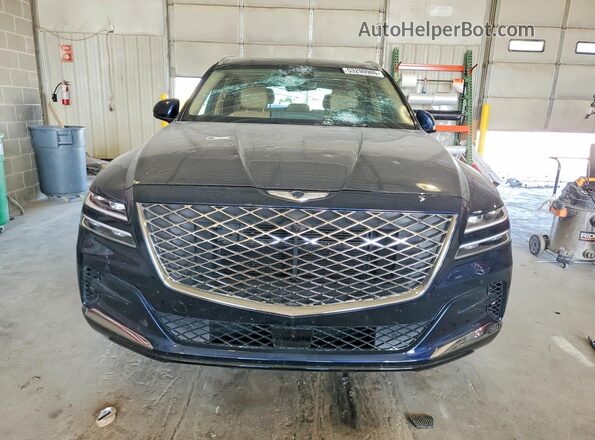 KMUHCESC6MU065008 2021 GENESIS GV80 Синий Вид спереди