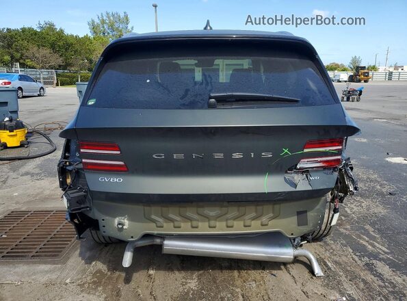 KMUHGESBXTU301475 2026 GENESIS GV80 Зеленый Вид сзади