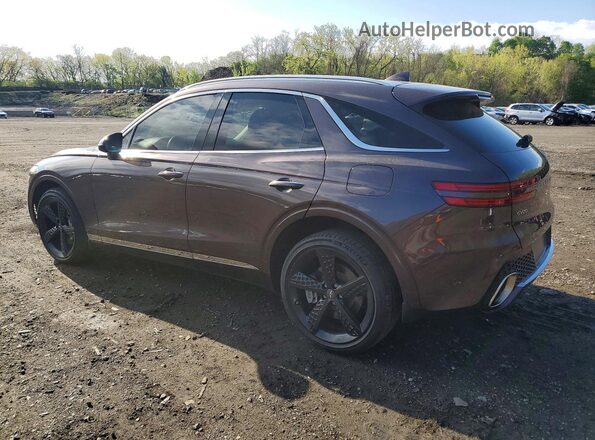 KMUMADTB2PU135001 2023 GENESIS GV70 Коричневый Задняя левая четверть