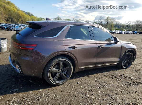KMUMADTB2PU135001 2023 GENESIS GV70 Коричневый Задняя правая четверть