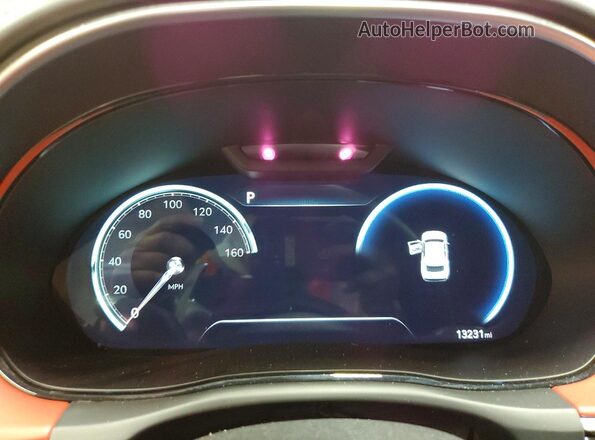 KMUMCDTC2NU010726 2022 GENESIS GV70 Красный Вид щитка приборов