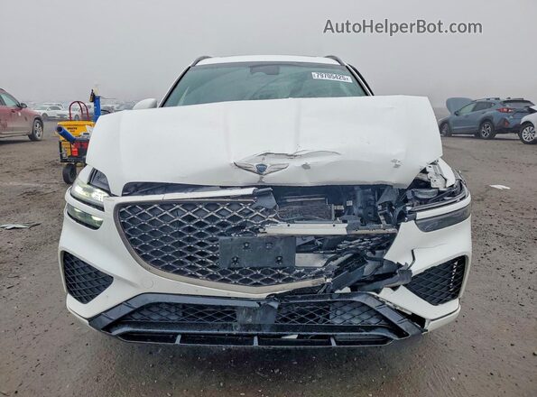 KMUMCDTC4PU084720 2023 GENESIS GV70 White Widok z przodu