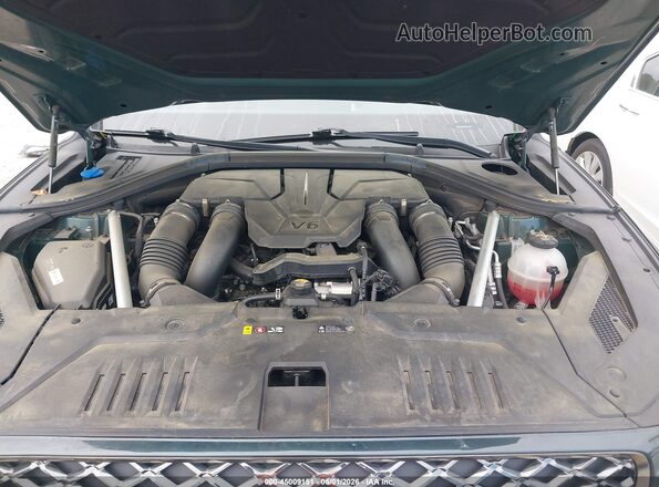 KMUMCDTC4PU086127 2023 GENESIS GV70 Зеленый Вид сзади