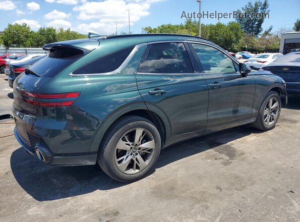 KMUMCDTC5NU037452 2022 GENESIS GV70 Green Tył prawy