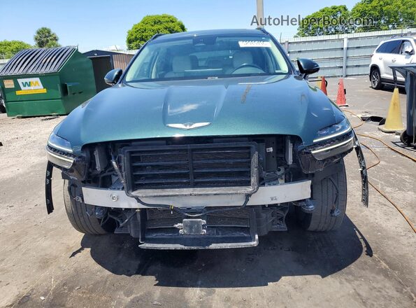 KMUMCDTC5NU037452 2022 GENESIS GV70 Green Widok z przodu