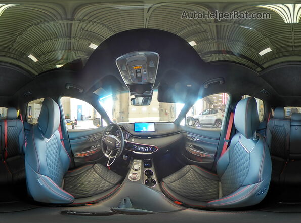 KMUMCDTCXNU041710 2022 GENESIS GV70 Белый Панорамный вид салона 360°