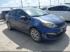 2016 Kia Rio Lx Синий vin: KNADM4A30G6688494