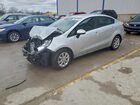 2017 Kia Rio Lx Silver vin: KNADM4A30H6086308
