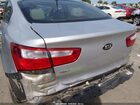 2016 Kia Rio Lx Серый vin: KNADM4A31G6539995