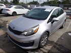 2016 Kia Rio Lx Серый vin: KNADM4A31G6539995