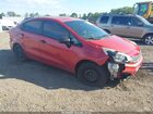 2017 Kia Rio Lx Red vin: KNADM4A35H6075093